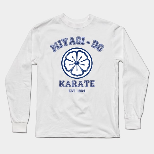 Karate Kid Miyagi-Do Long Sleeve T-Shirt by Scar